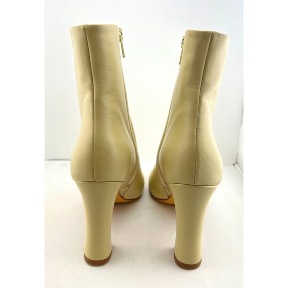 NIB Maryam Nassir Zadeh Venus Boots Leather Women's EU 36 Fawn Kick Heel ITALY - Picture 5 of 12